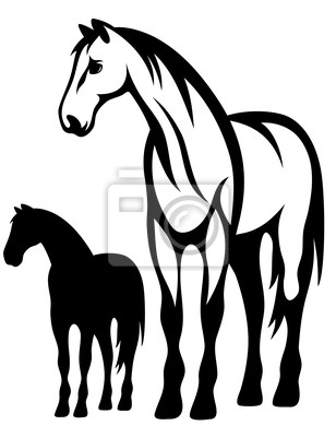 Detail Stehendes Pferd Nomer 17