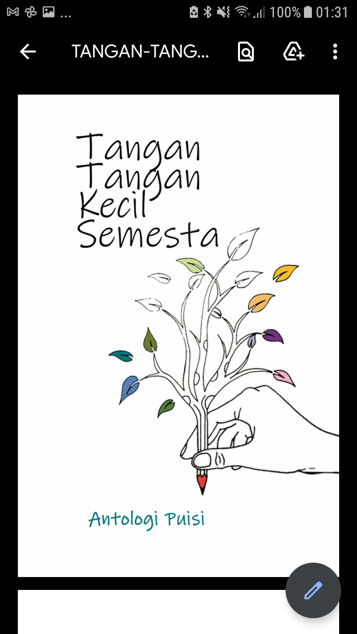 Detail Unsur Intrinsik Buku Kumpulan Puisi Antologi Mimpi Nomer 19