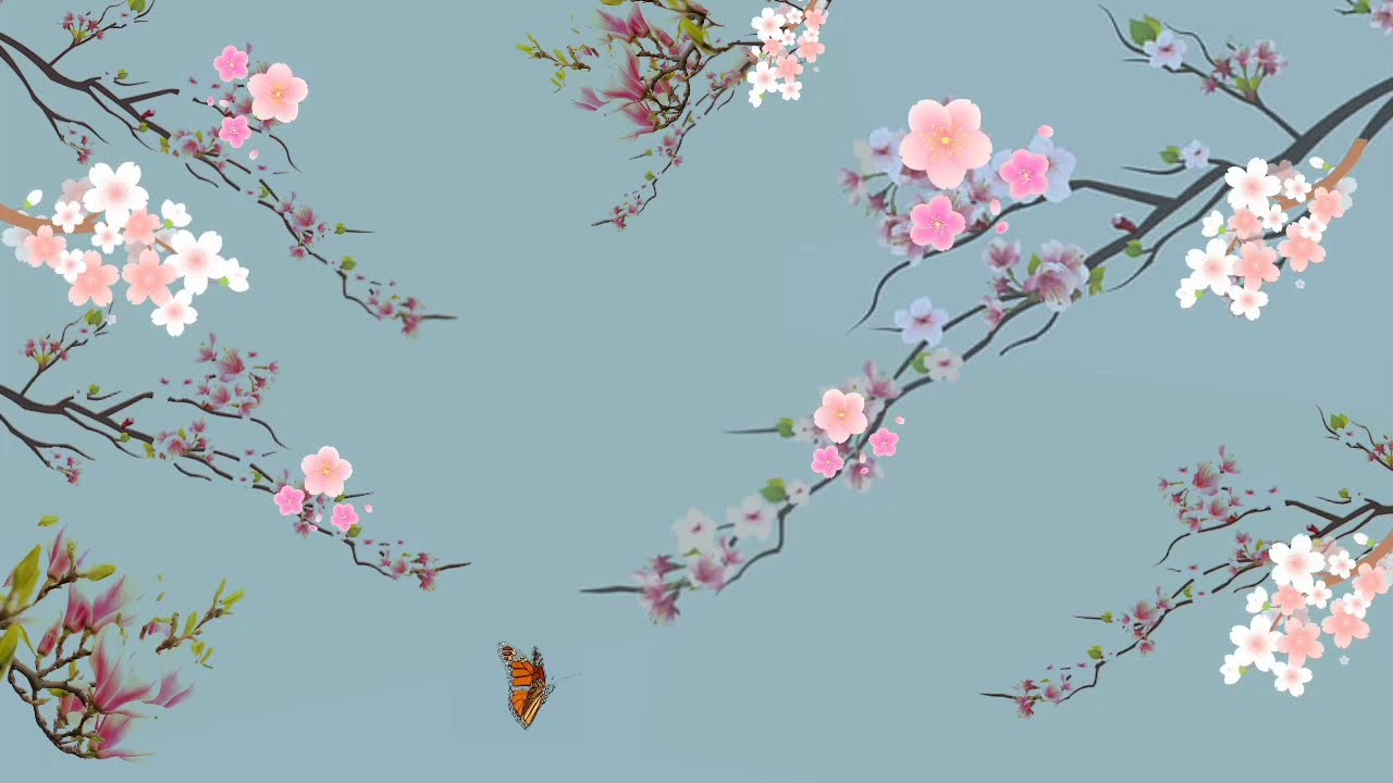 Detail Animasi Bergerak Bunga Sakura Berguguran Nomer 5