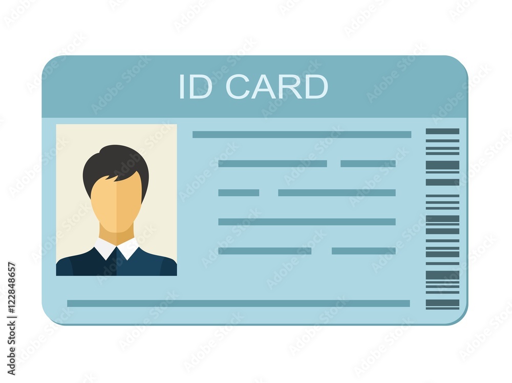 Detail Background Id Card Vector Nomer 42