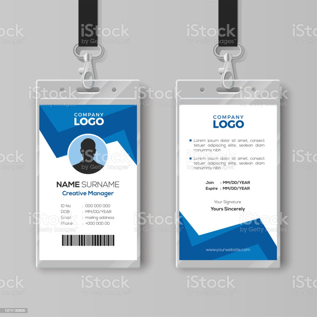 Detail Background Id Card Vector Nomer 57