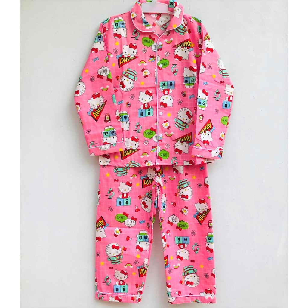 Baju Tidur Anak Perempuan Hello Kitty - KibrisPDR