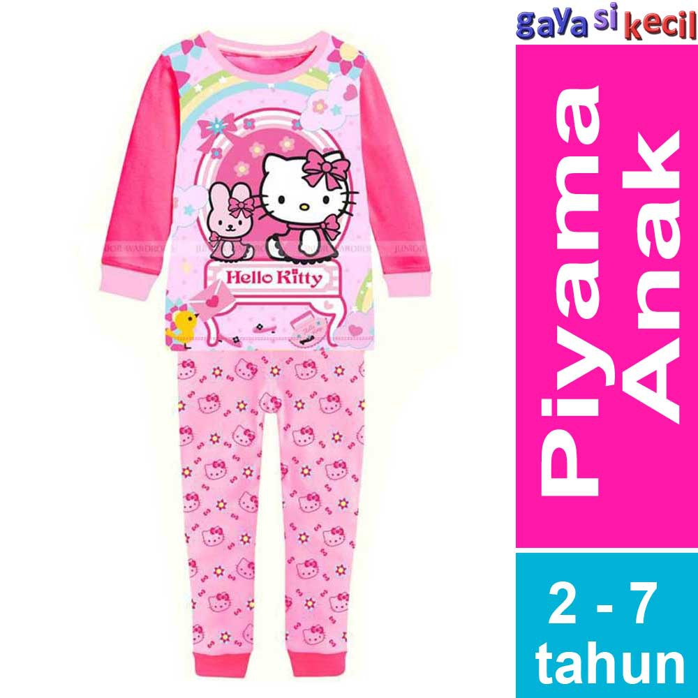 Detail Baju Tidur Anak Perempuan Hello Kitty Nomer 2