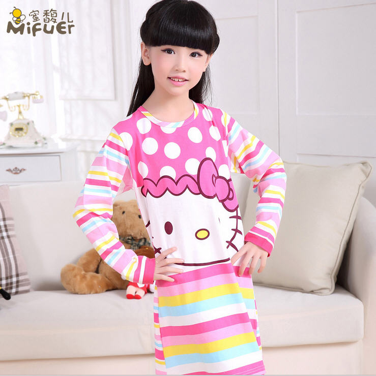 Detail Baju Tidur Anak Perempuan Hello Kitty Nomer 19