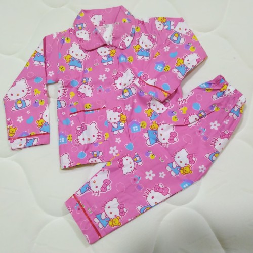 Detail Baju Tidur Anak Perempuan Hello Kitty Nomer 3