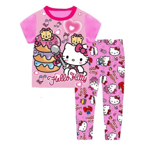 Detail Baju Tidur Anak Perempuan Hello Kitty Nomer 34