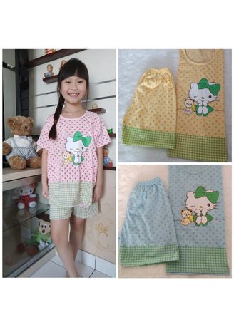 Detail Baju Tidur Anak Perempuan Hello Kitty Nomer 37