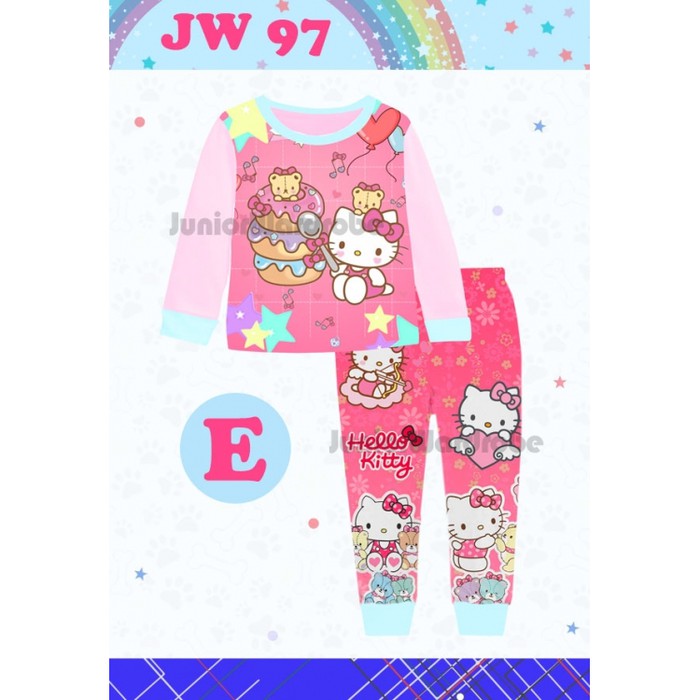 Detail Baju Tidur Anak Perempuan Hello Kitty Nomer 5