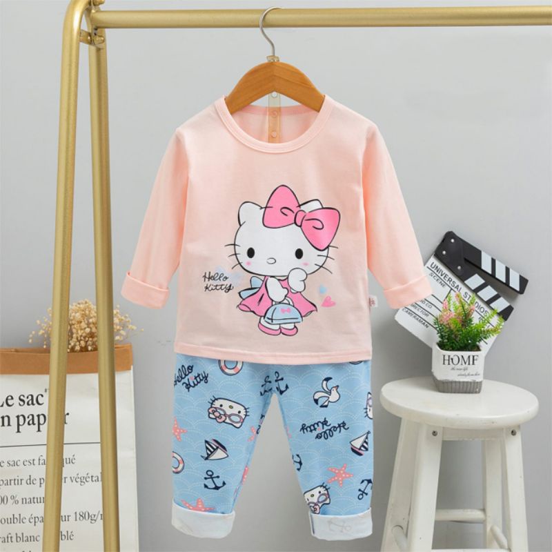 Detail Baju Tidur Anak Perempuan Hello Kitty Nomer 51