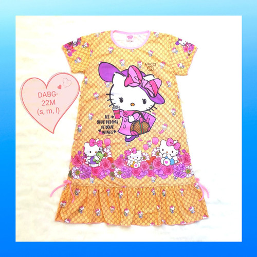 Detail Baju Tidur Anak Perempuan Hello Kitty Nomer 53