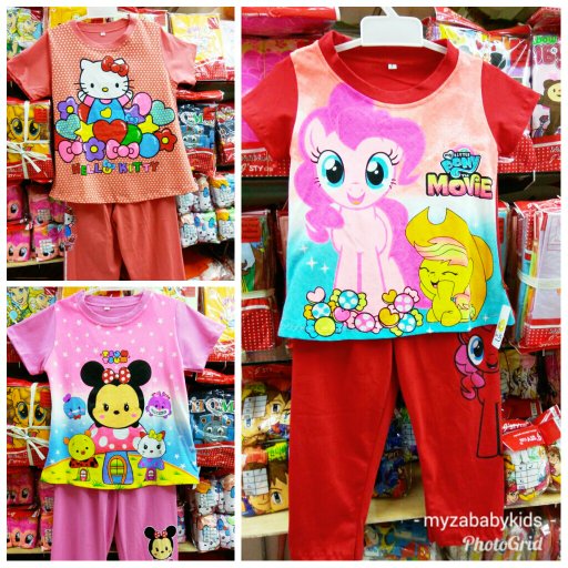 Detail Baju Tidur Anak Perempuan Hello Kitty Nomer 55