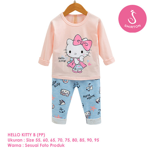 Detail Baju Tidur Anak Perempuan Hello Kitty Nomer 9