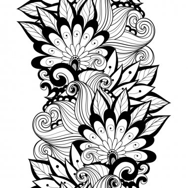 Detail Batik Bunga Vector Nomer 56