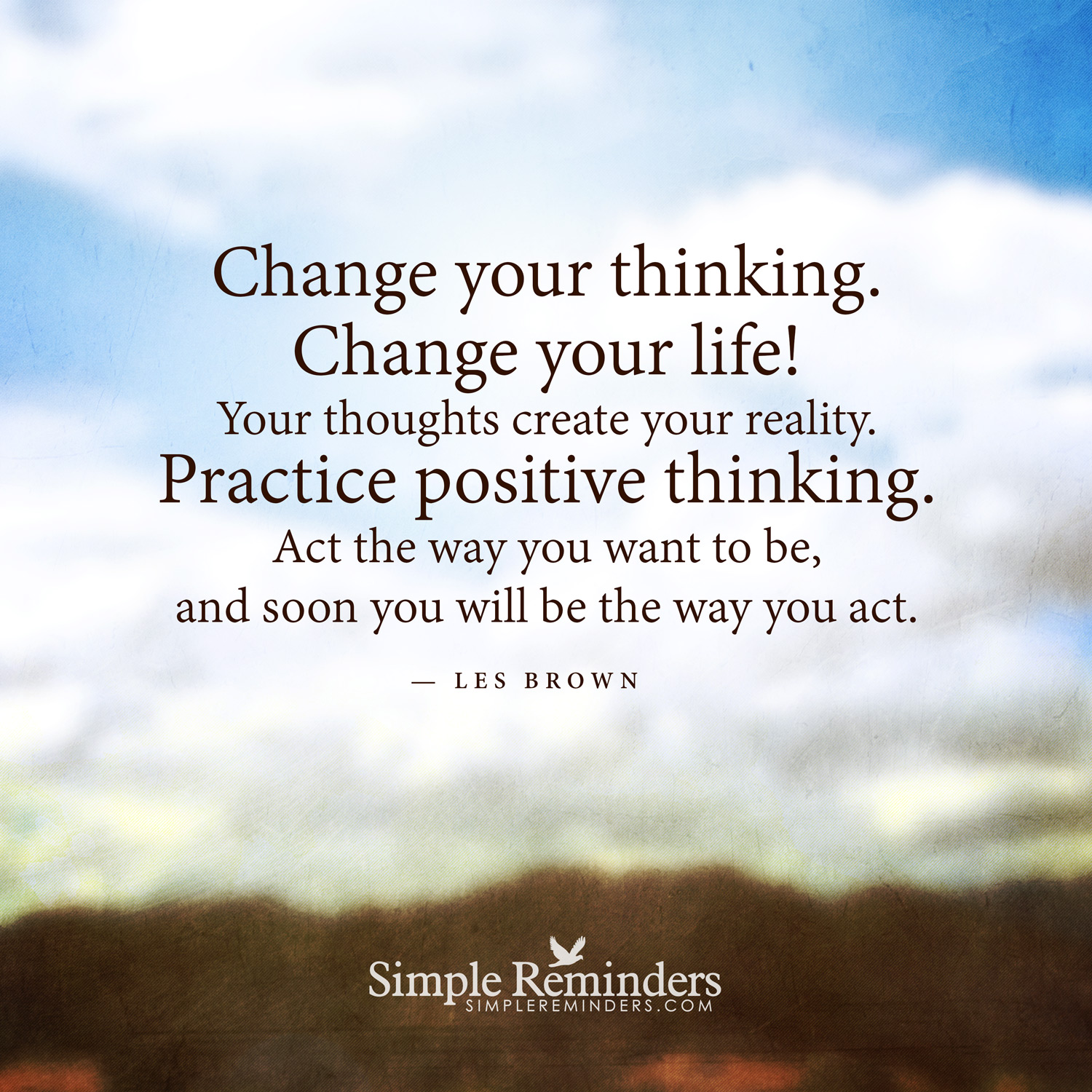 Detail Change Your Thoughts Change Your Life Quotes Nomer 27