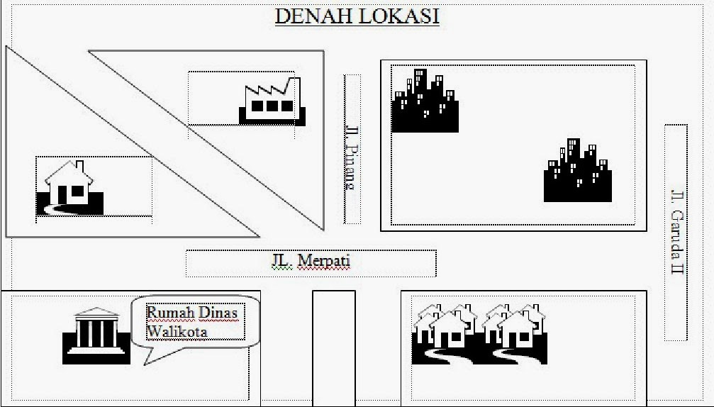 Detail Contoh Denah Lokasi Rumah Nomer 45