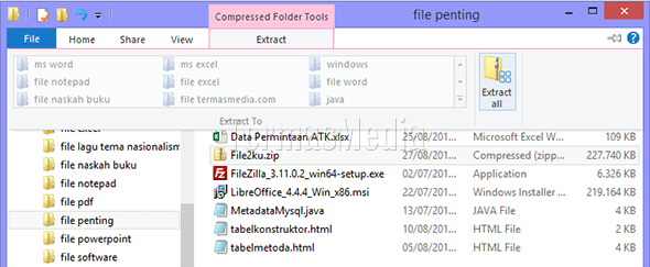 Detail Contoh File Zip Nomer 16