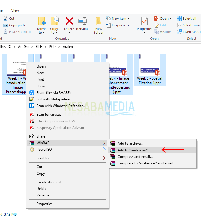 Detail Contoh File Zip Nomer 4