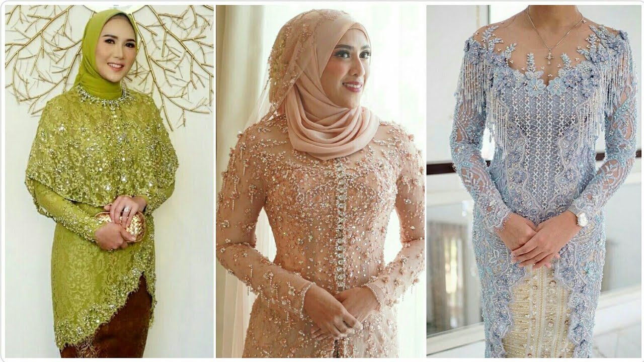 Detail Contoh Kebaya Modern Hijab Nomer 20