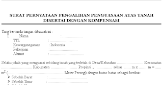 Detail Contoh Surat Pengalihan Hak Atas Tanah Nomer 10