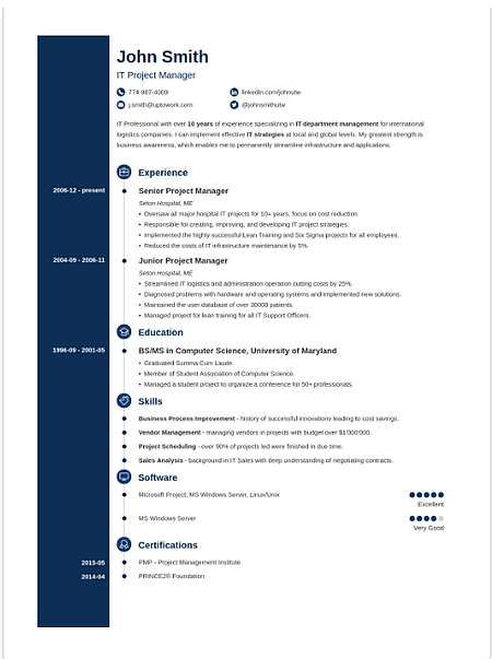 Detail Cv Template Word 2 Pages Nomer 32