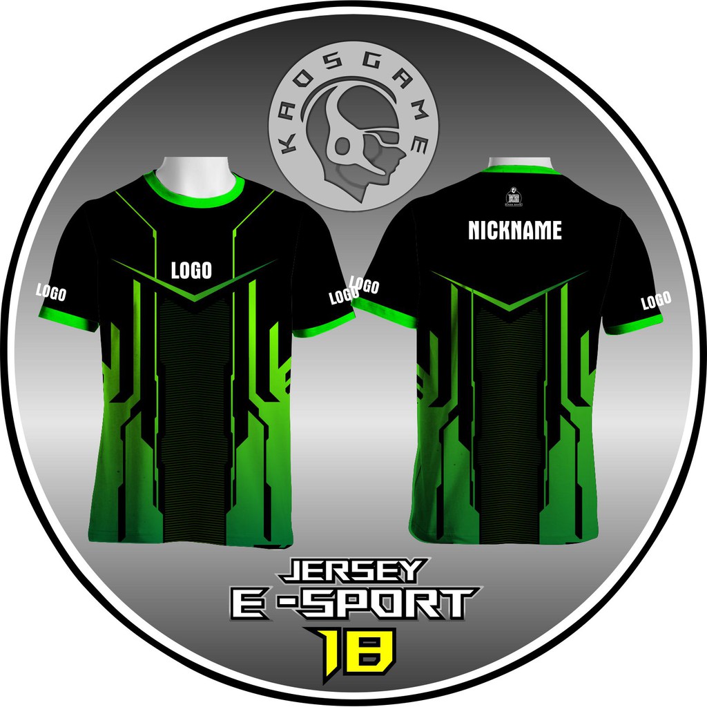 Detail Desain Baju Esport Ff Polos Nomer 42