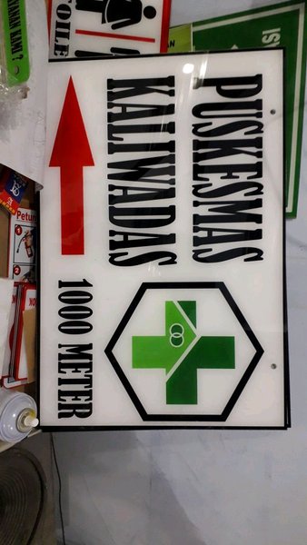 Detail Desain Papan Penunjuk Arah Nomer 33