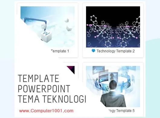 Detail Download Template Powerpoint Teknologi Nomer 28