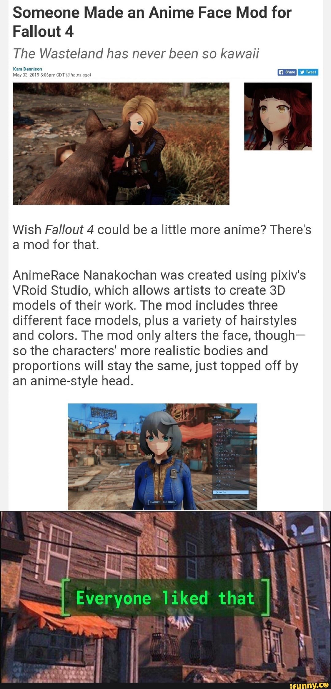 Detail Fallout 4 Anime Mod Nomer 49