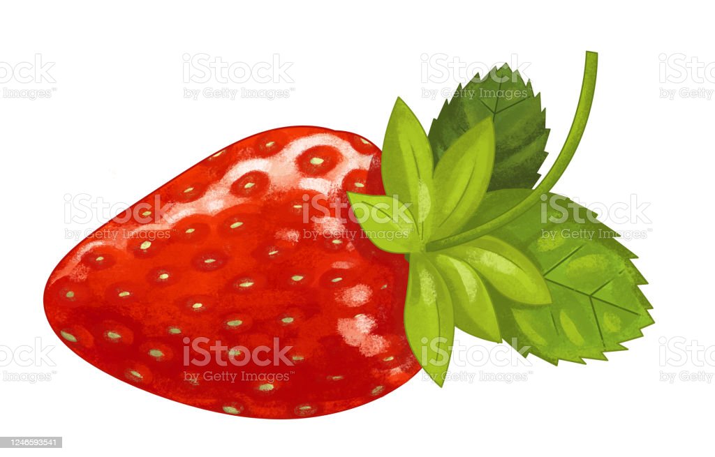 Detail Gambar Kartun Buah Strawberry Nomer 24