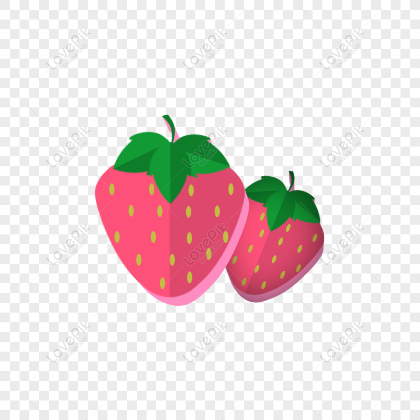 Detail Gambar Kartun Buah Strawberry Nomer 45