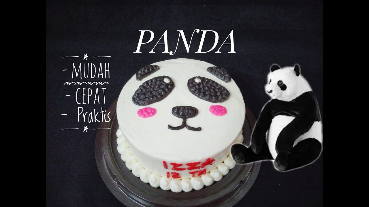 Detail Gambar Kue Ultah Karakter Panda Nomer 35