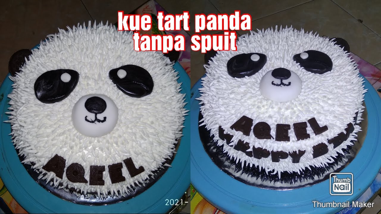 Detail Gambar Kue Ultah Karakter Panda Nomer 46