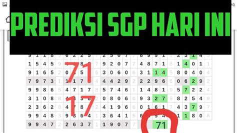 Detail Gambar Ramalan Sgp Hari Ini Nomer 25