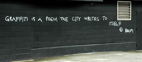 Detail Graffiti Is A Poem The City Writes To Itself Nomer 4