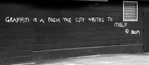 Detail Graffiti Is A Poem The City Writes To Itself Nomer 6