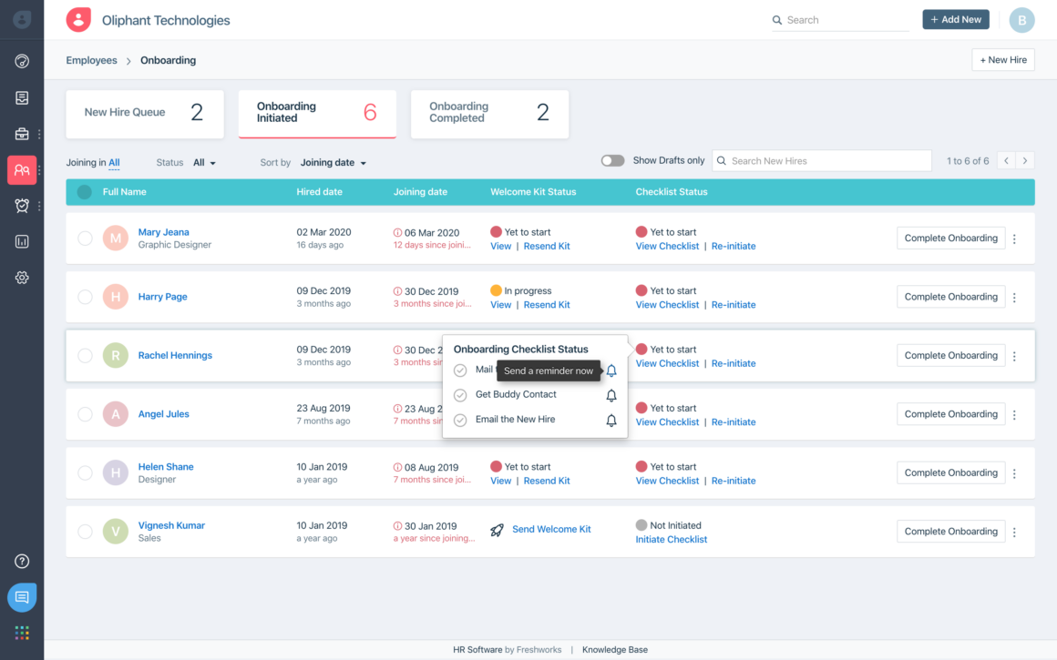 Detail Human Resources Database Template Nomer 43