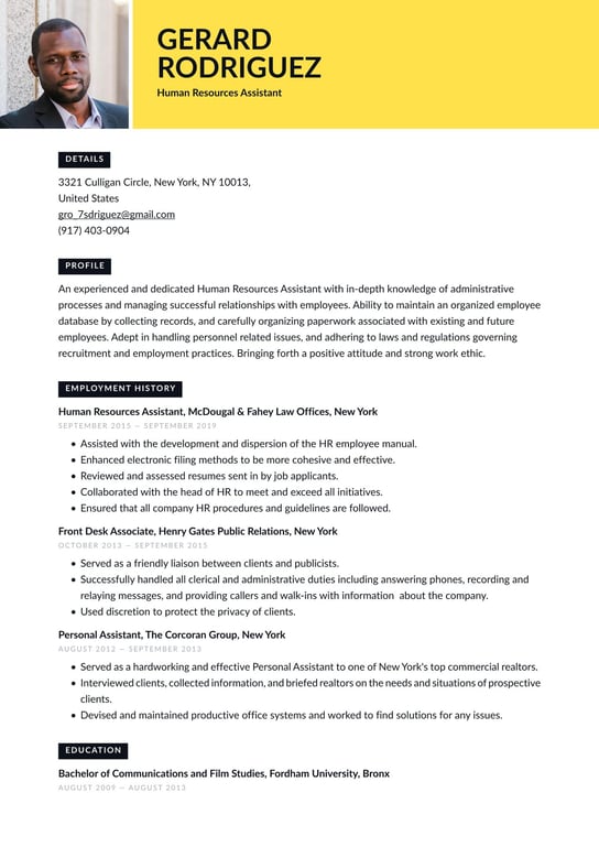 Detail Human Resources Database Template Nomer 46