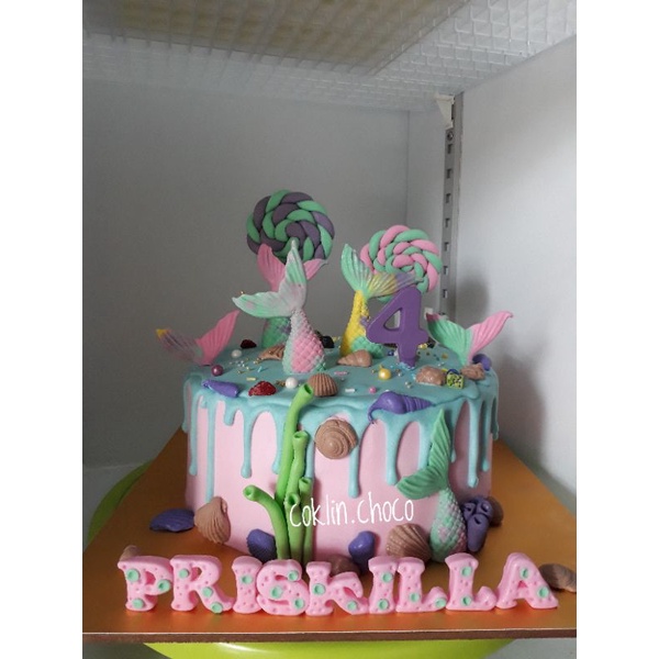 Detail Kue Ulang Tahun Putri Duyung Nomer 42