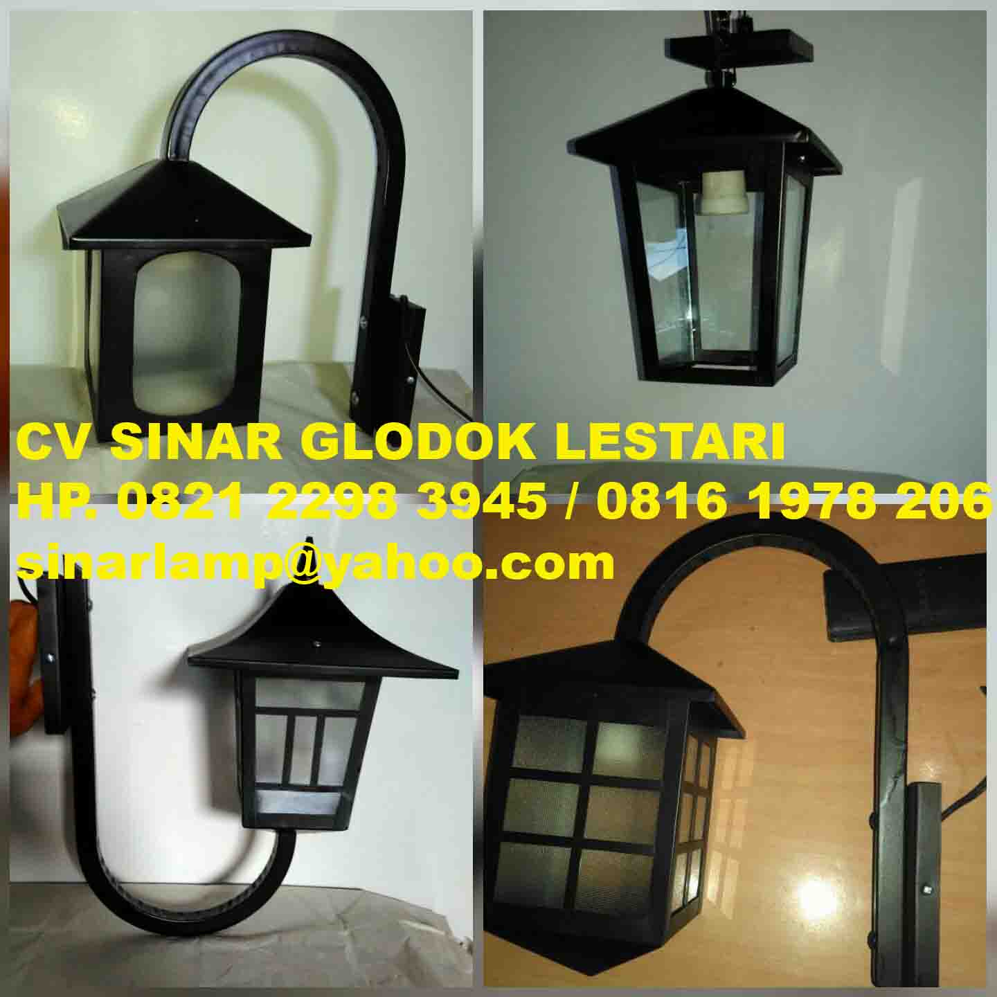 Detail Lampu Tiang Teras Rumah Nomer 19