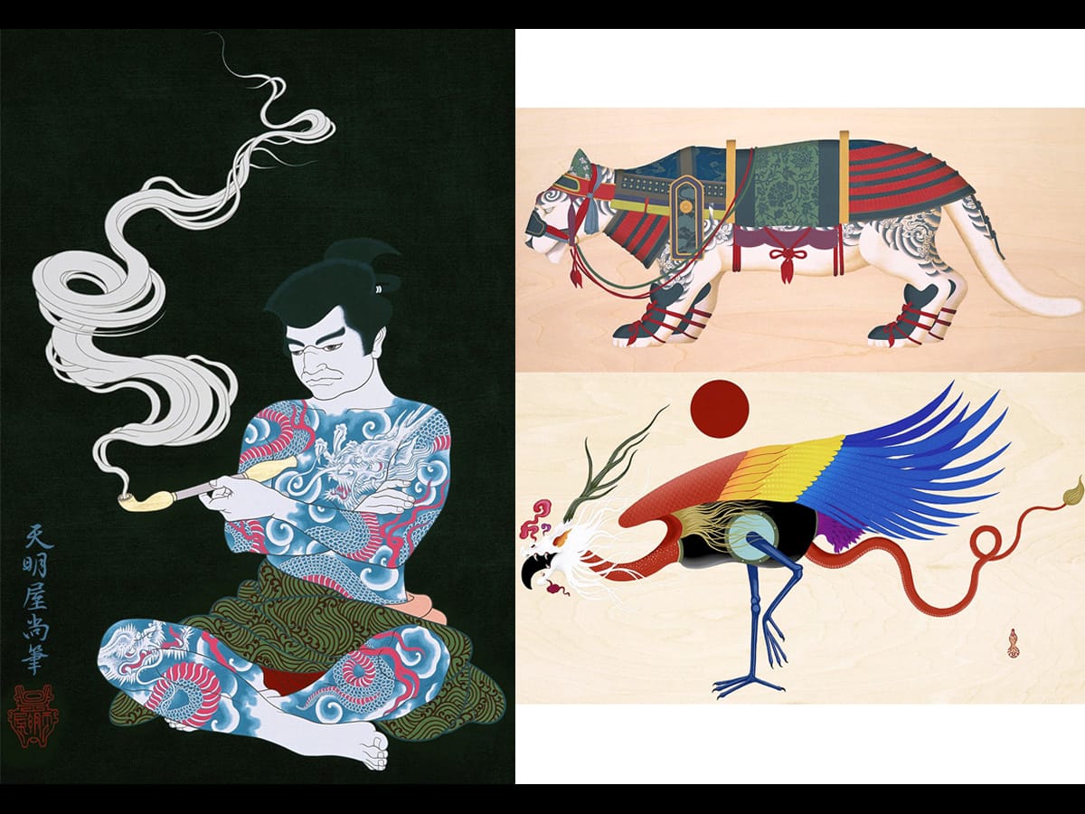 Detail Lukisan Tradisional Jepang Nomer 33