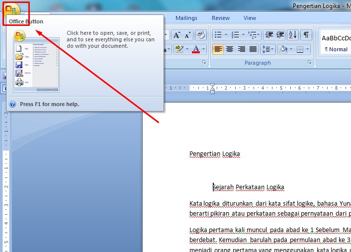 Detail Memunculkan Huruf Di Bawah Gambar Microsoft Office Nomer 34