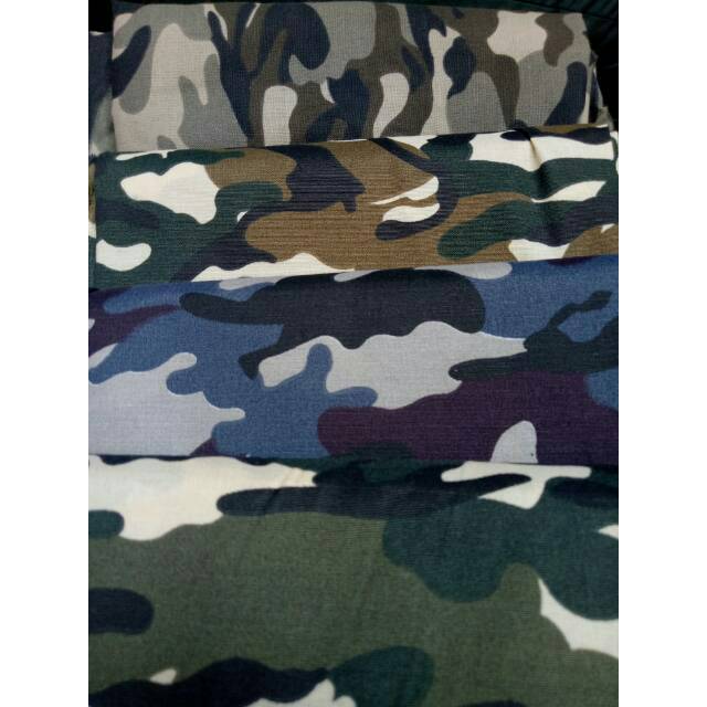 Detail Motif Loreng Tentara Nomer 24