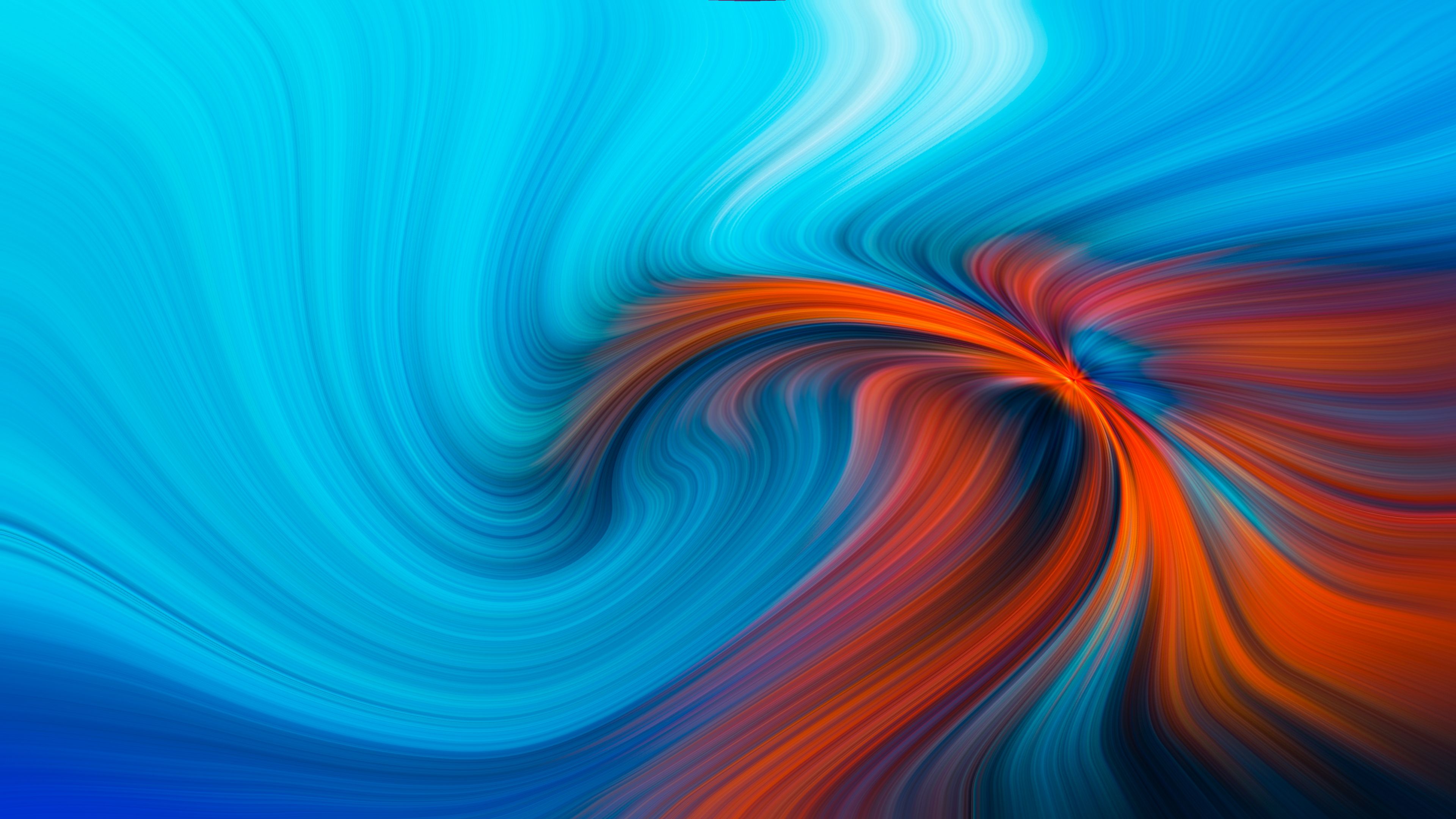 Orange Blue Wallpaper - KibrisPDR