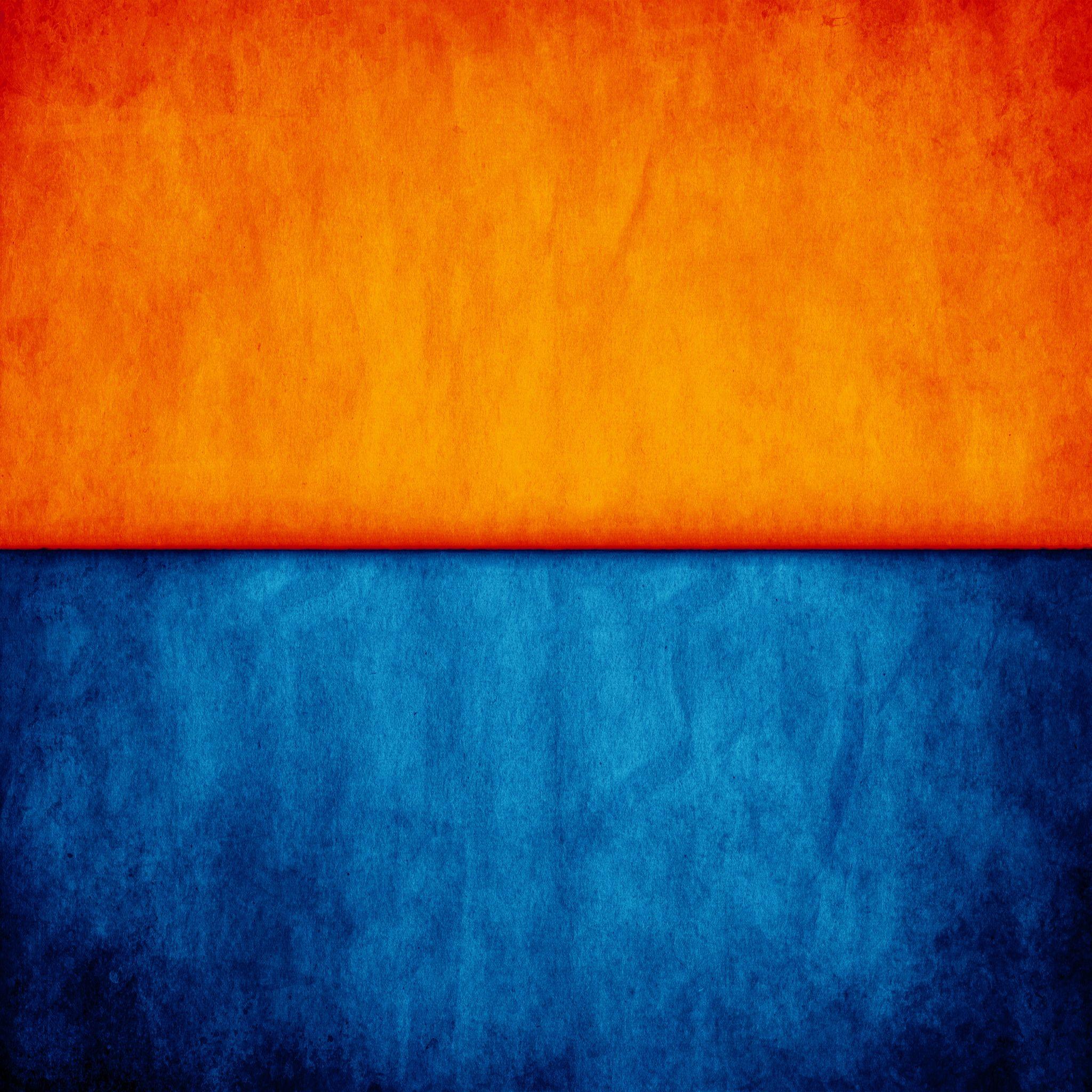 Detail Orange Blue Wallpaper Nomer 15