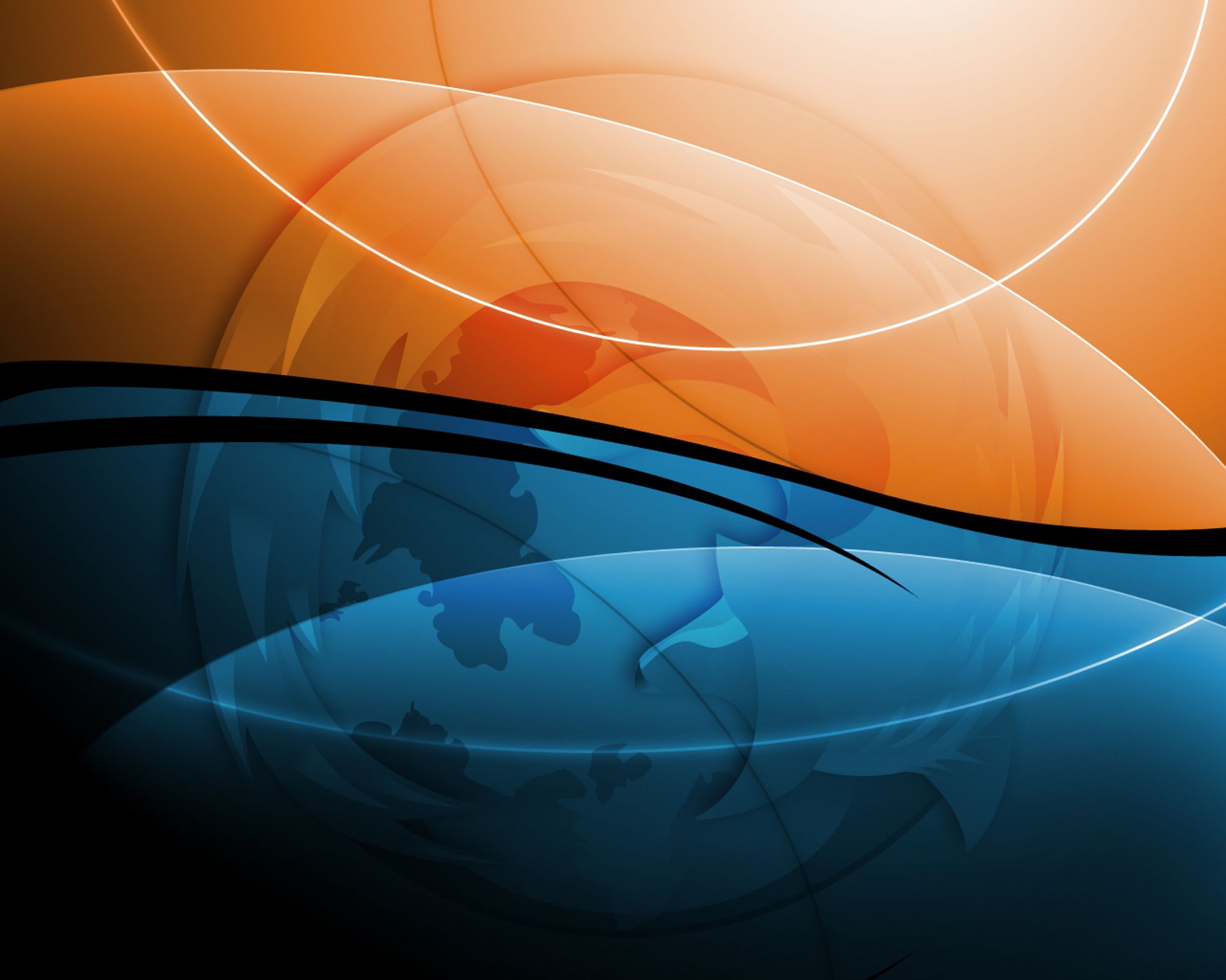 Detail Orange Blue Wallpaper Nomer 4