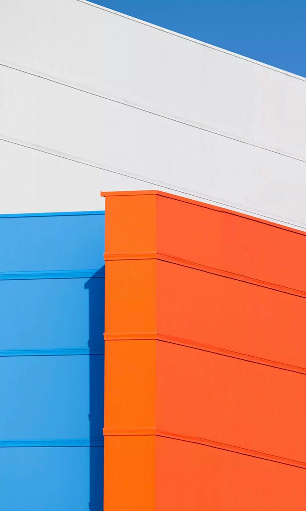 Detail Orange Blue Wallpaper Nomer 28