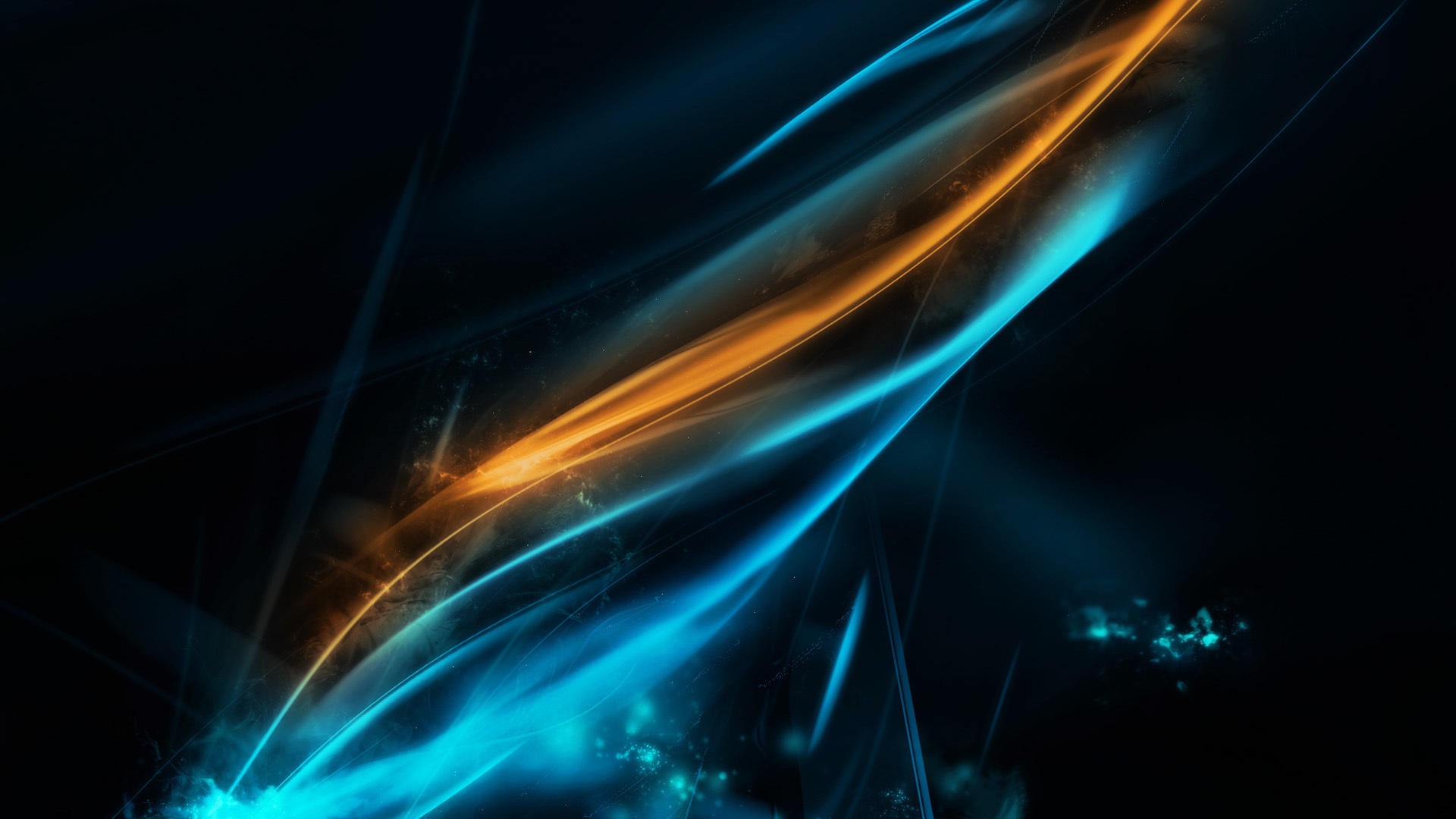Detail Orange Blue Wallpaper Nomer 35
