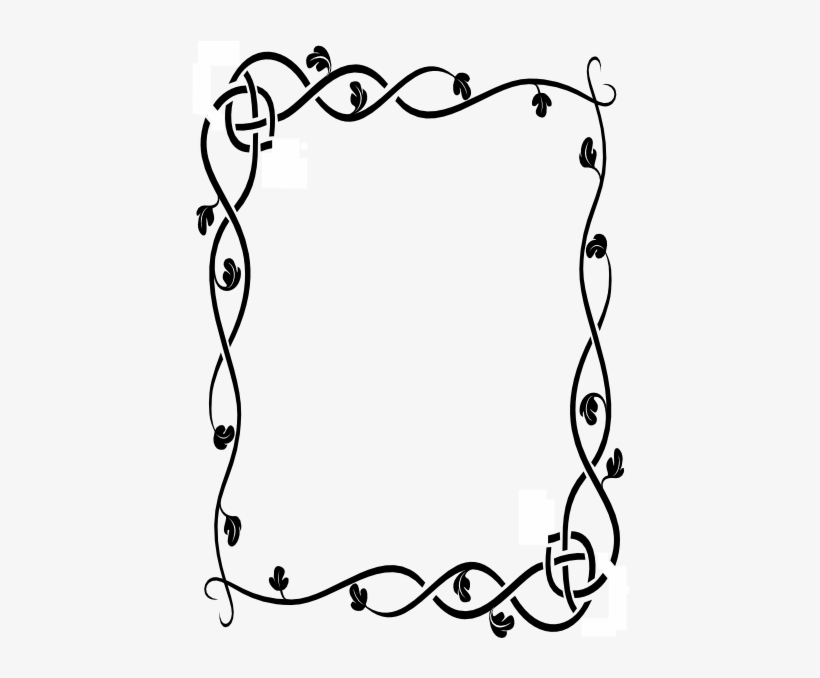 Detail Simple Border Vector Nomer 13