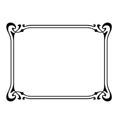Detail Simple Border Vector Nomer 24