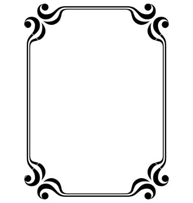 Detail Simple Border Vector Nomer 5